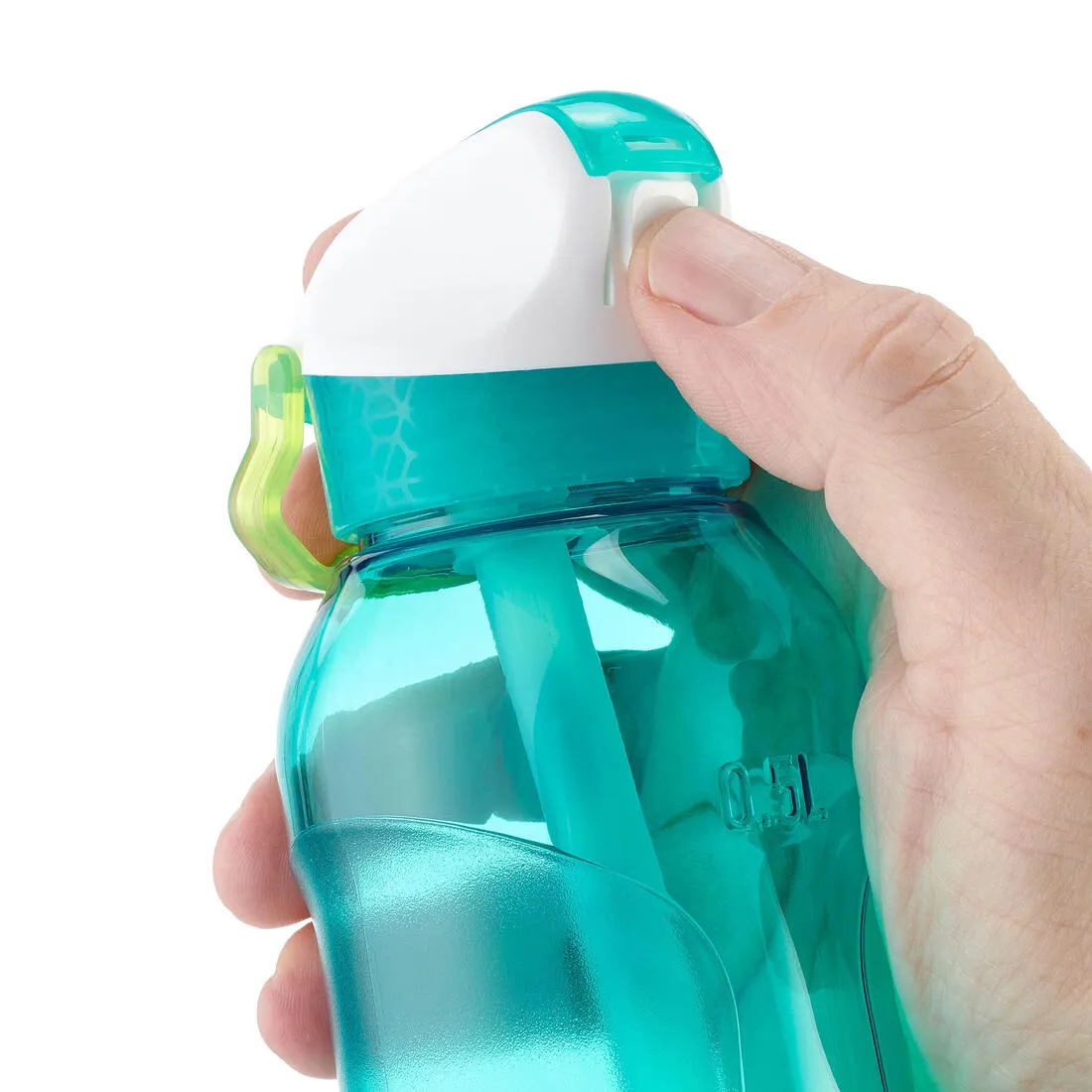 0.5 L Kids’ Ecozen® Water Flask 500 with instant cap, pipette & straw for hiking