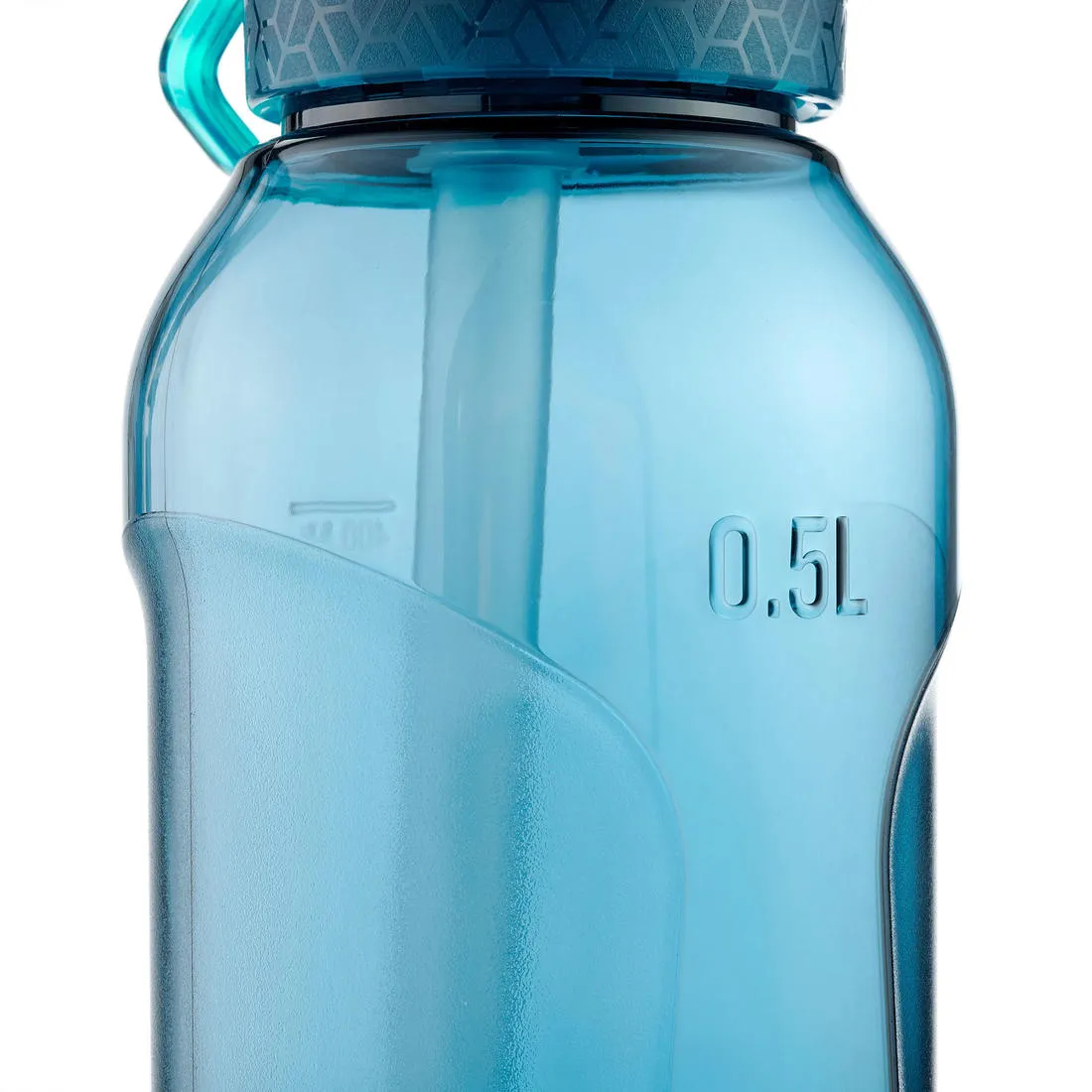 0.5 L Kids’ Ecozen® Water Flask 500 with instant cap, pipette & straw for hiking