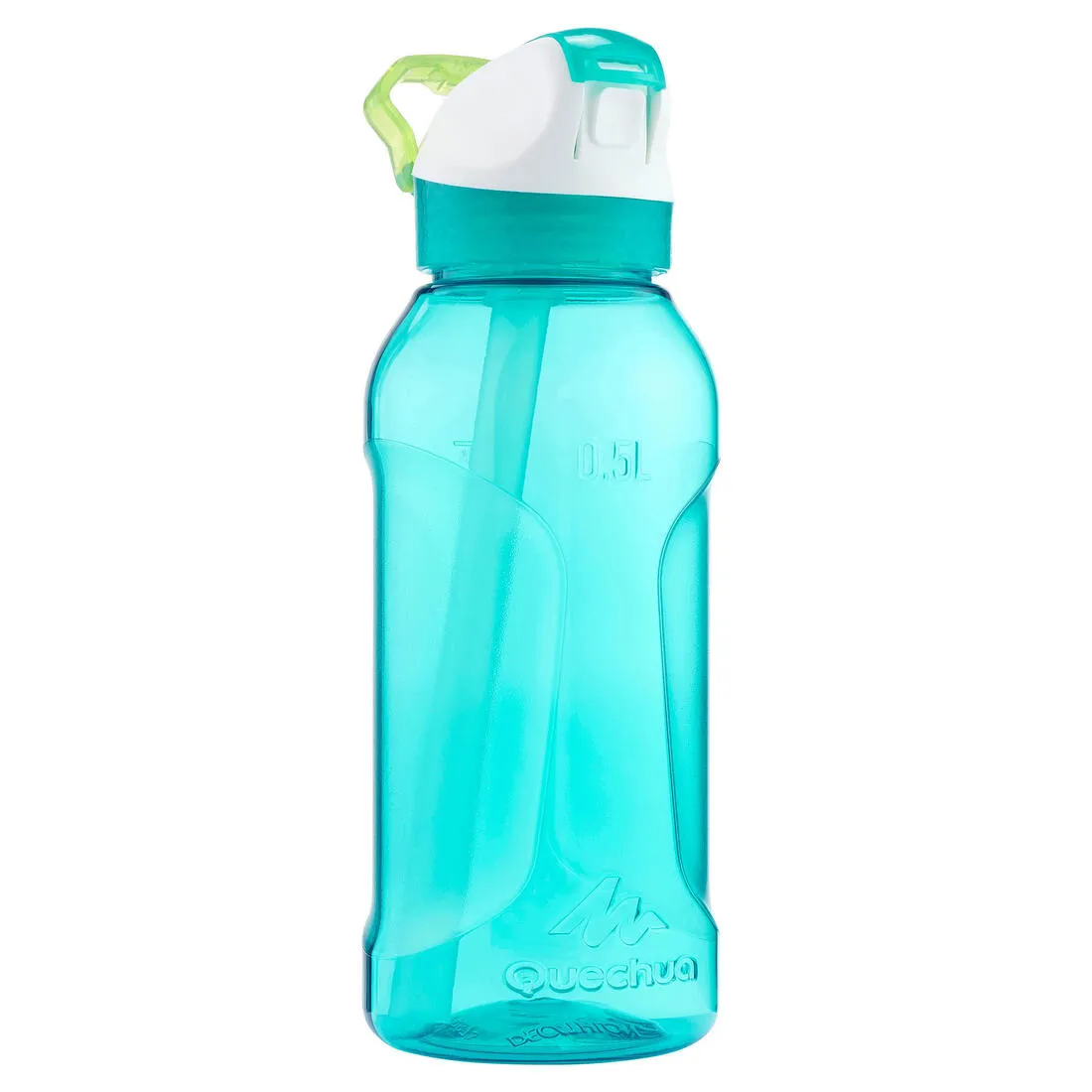 0.5 L Kids’ Ecozen® Water Flask 500 with instant cap, pipette & straw for hiking