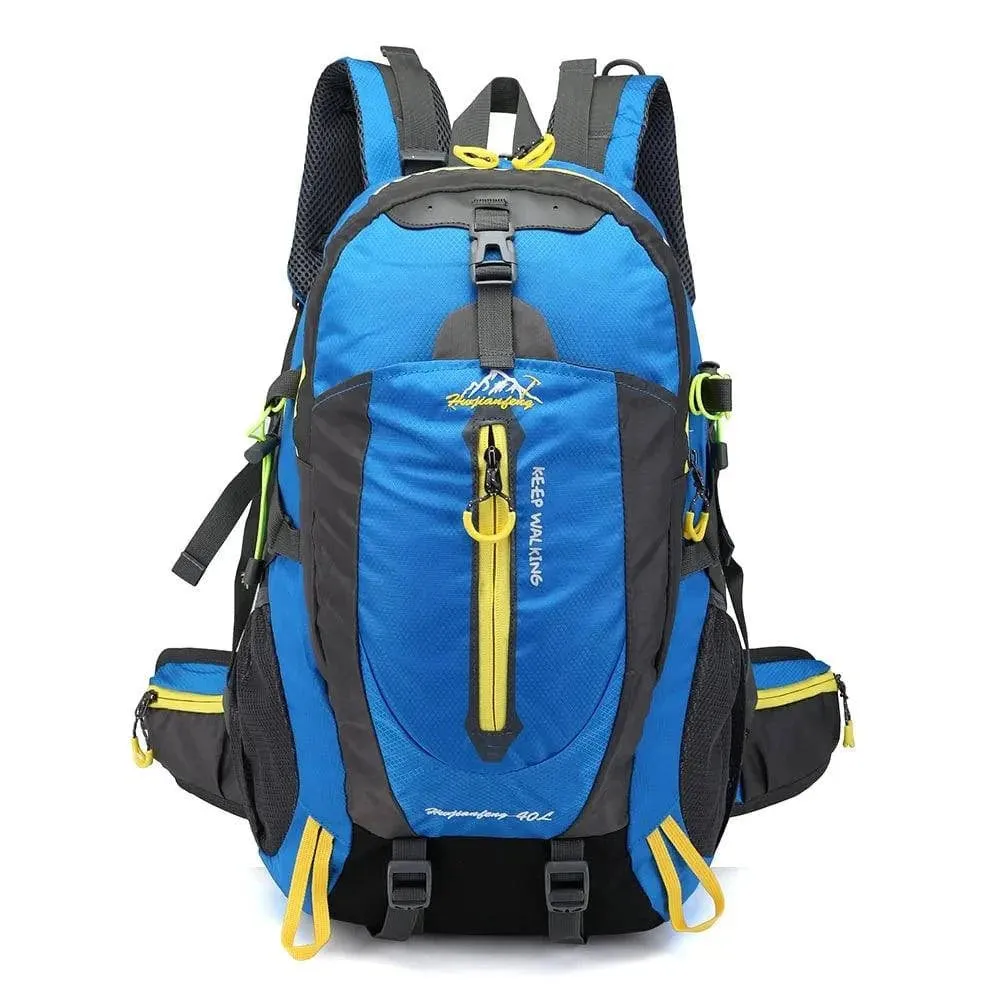 40L Waterproof Climbing Backpack Rucksack Outdoor Sports Bag Travel Backpack Camping Hiking Backpack Women Trekking Bag For Men