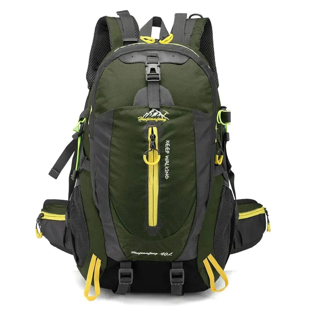 40L Waterproof Climbing Backpack Rucksack Outdoor Sports Bag Travel Backpack Camping Hiking Backpack Women Trekking Bag For Men