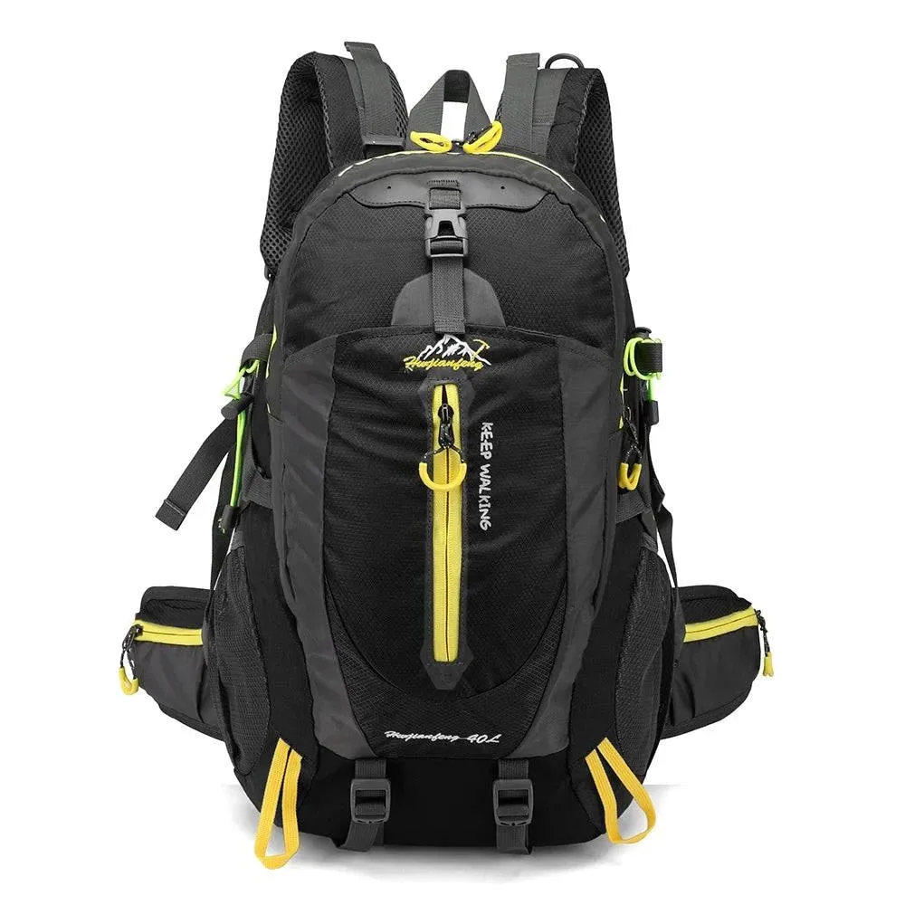 40L Waterproof Climbing Backpack Rucksack Outdoor Sports Bag Travel Backpack Camping Hiking Backpack Women Trekking Bag For Men
