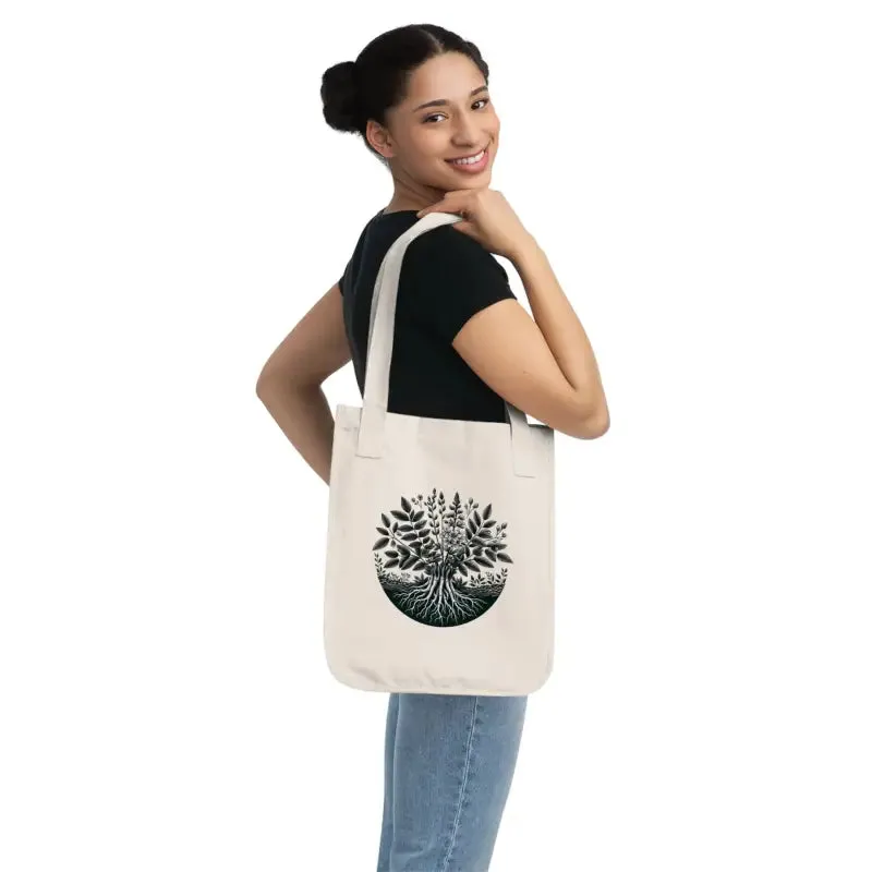 Autumn Eco Friendly Canvas Tote with Squirrel Design