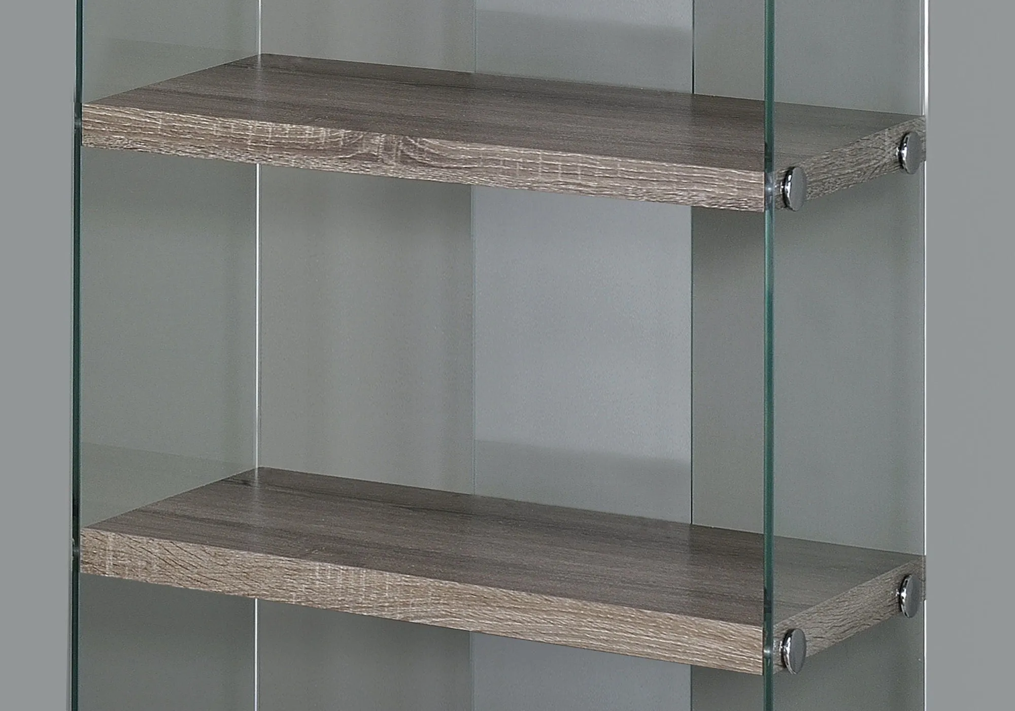 Bookshelf, Bookcase, Etagere, 5 Tier, Office, Elegant Design - Taupe by Couch.com