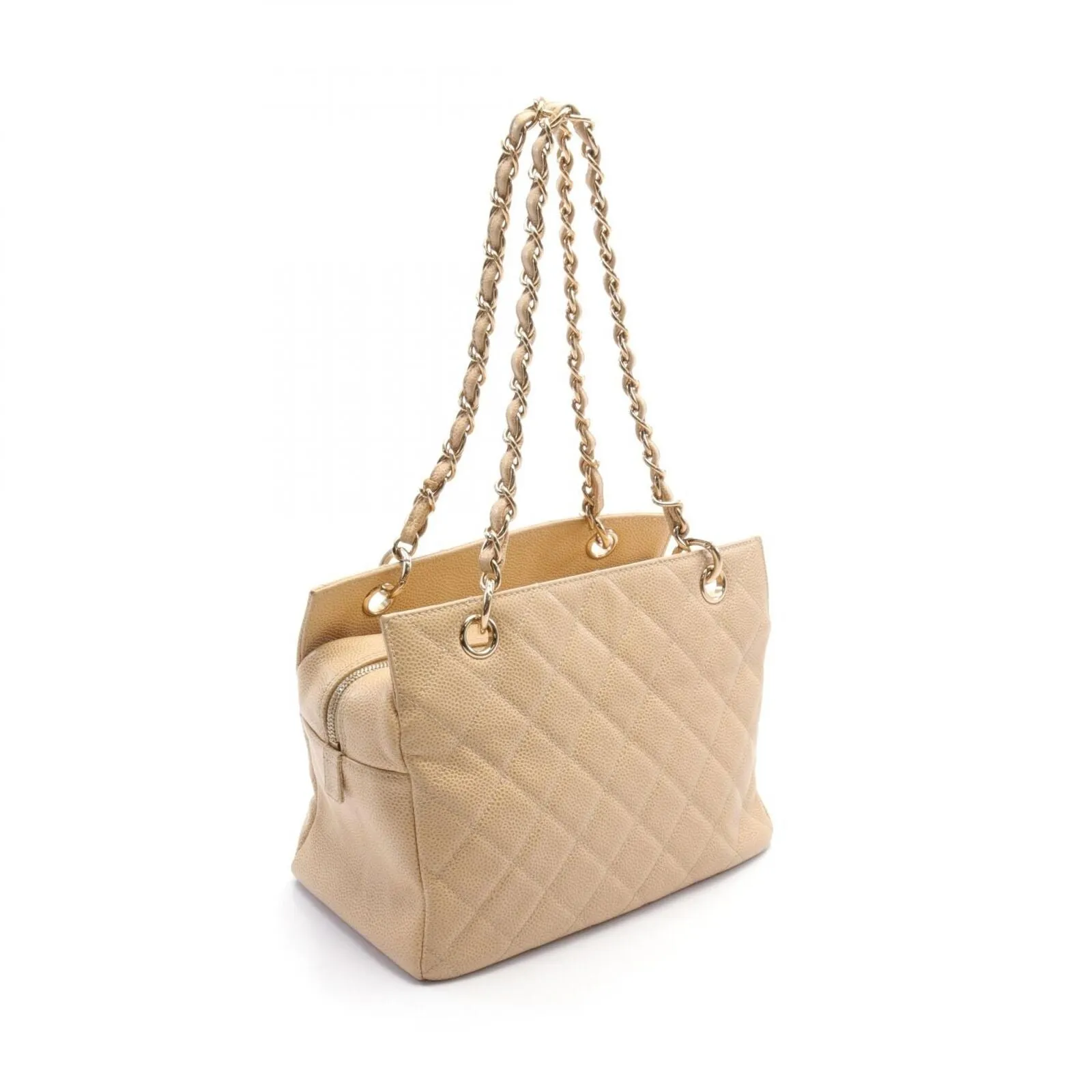Chanel Matelasse Grand Shopping Gst Tote