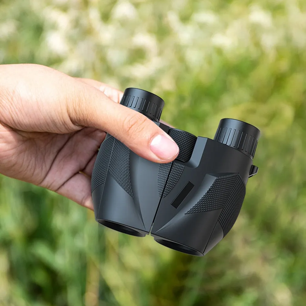 Compact BAK4 FMC Lens Foldable Pocket Binoculars for Bird Watching, Camping, Hunting, and Tourism