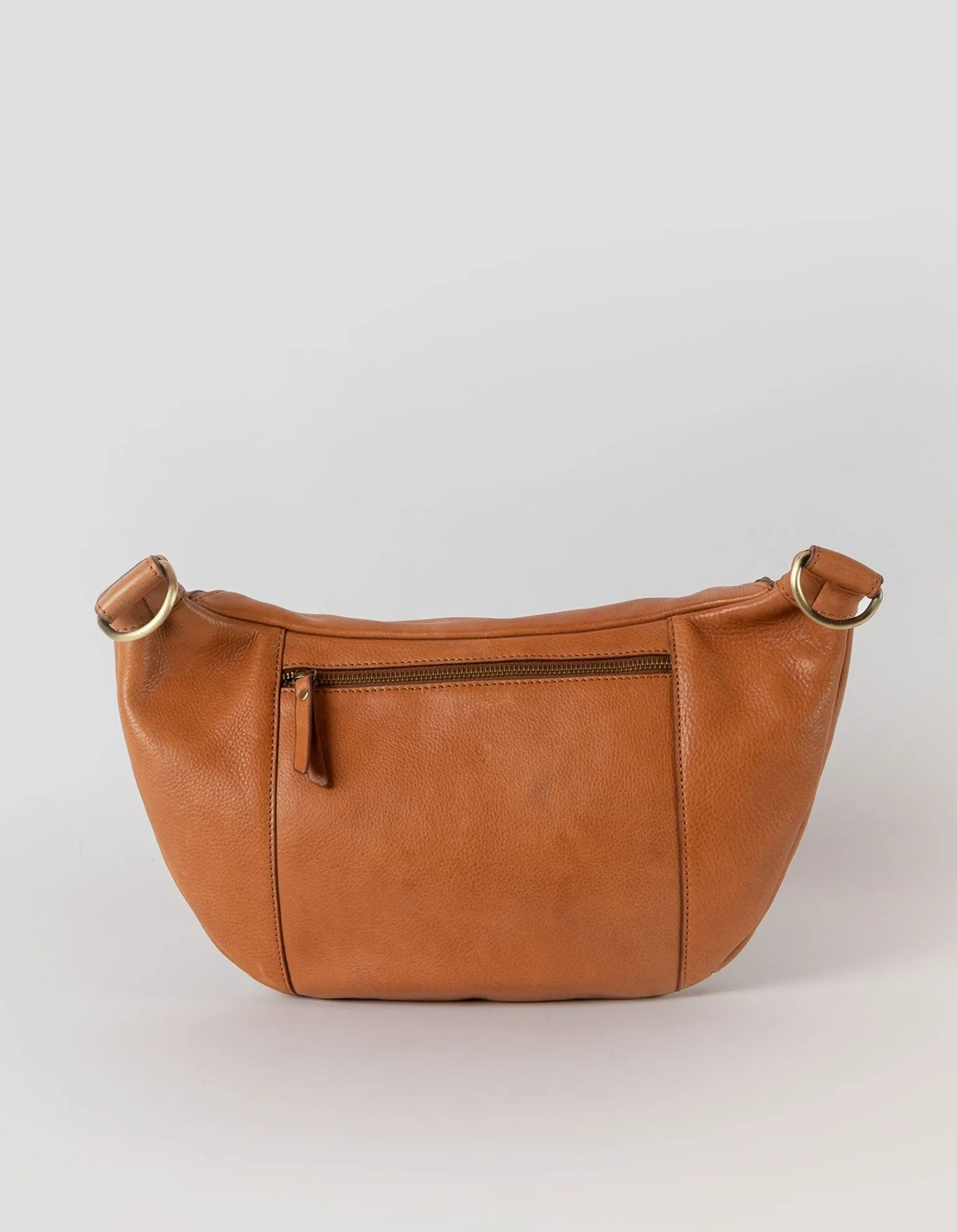 Drew Bum Bag Maxi Brown Soft Grain Leather
