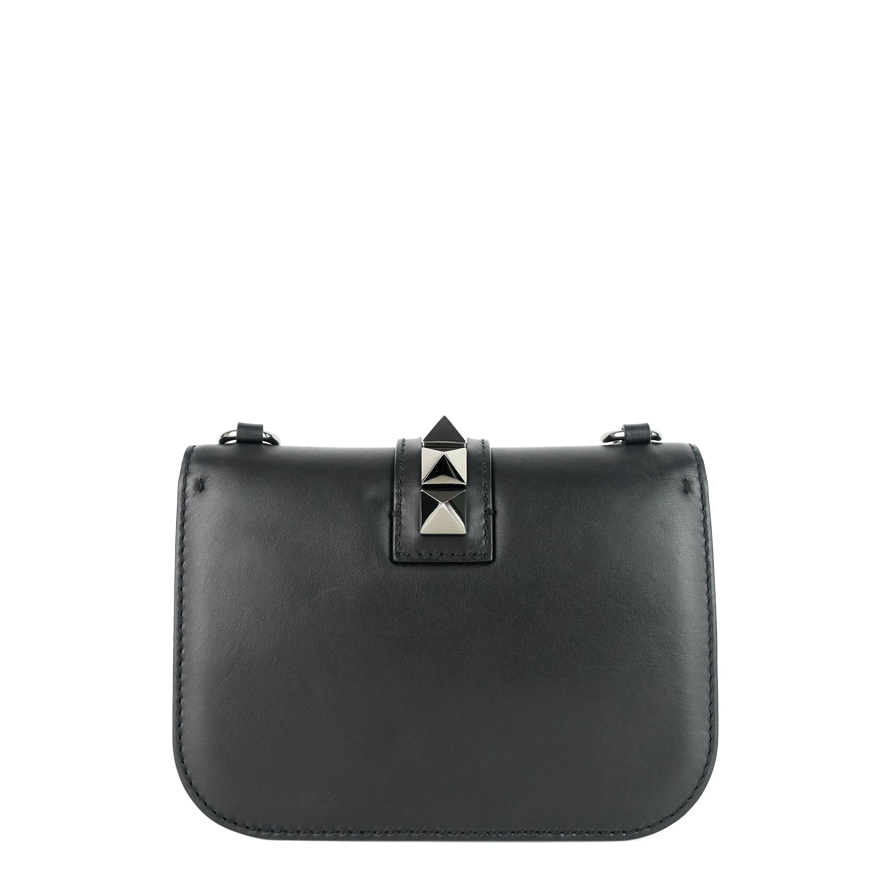 Glam Lock Small Leather Bag