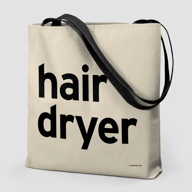 Hair Dryer - Tote Bag