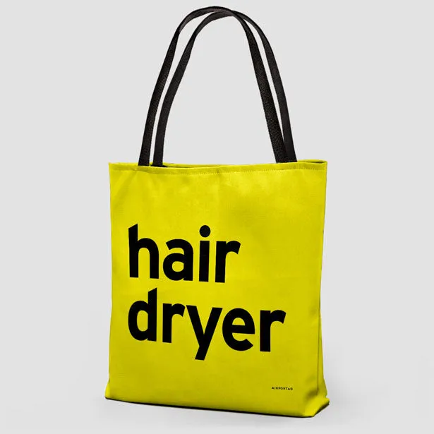 Hair Dryer - Tote Bag