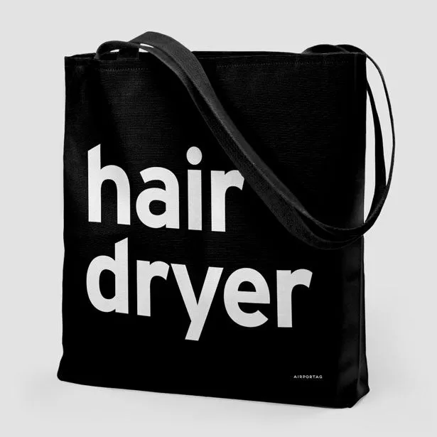 Hair Dryer - Tote Bag