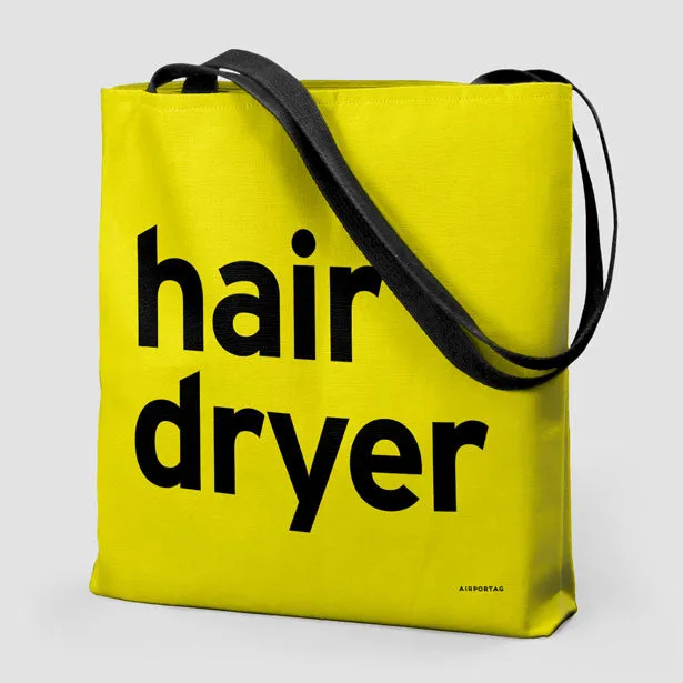 Hair Dryer - Tote Bag