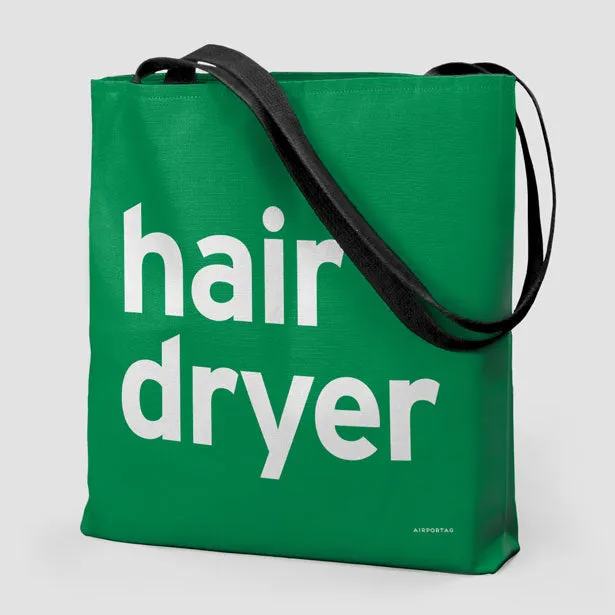 Hair Dryer - Tote Bag