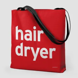 Hair Dryer - Tote Bag
