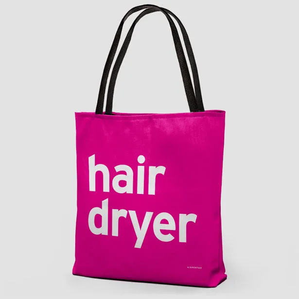 Hair Dryer - Tote Bag