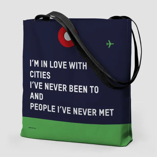 I'm In Love With - Tote Bag