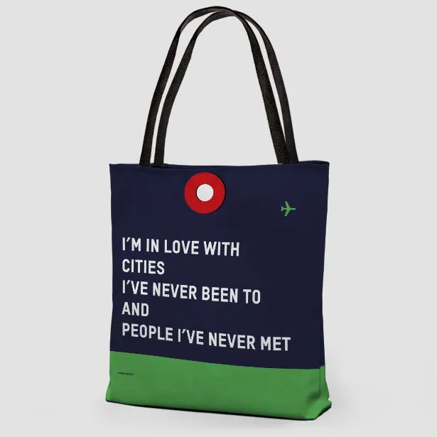 I'm In Love With - Tote Bag