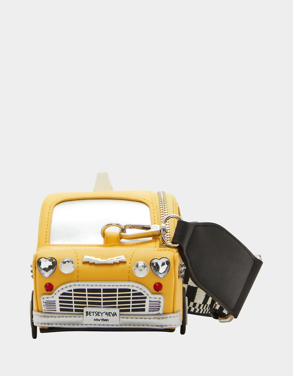KITSCH FARE PLAY TAXI CROSSBODY YELLOW