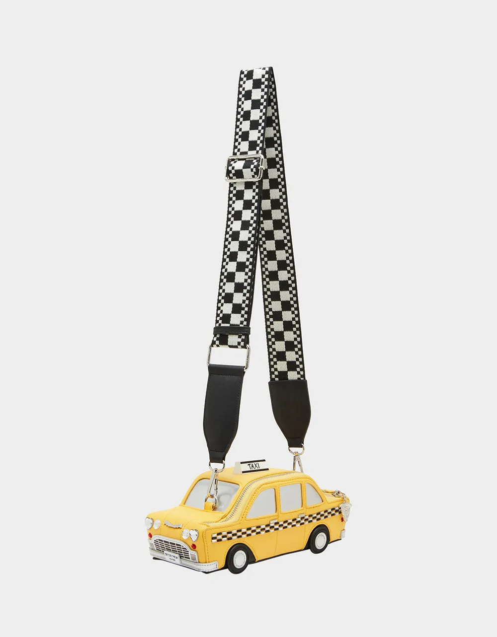 KITSCH FARE PLAY TAXI CROSSBODY YELLOW