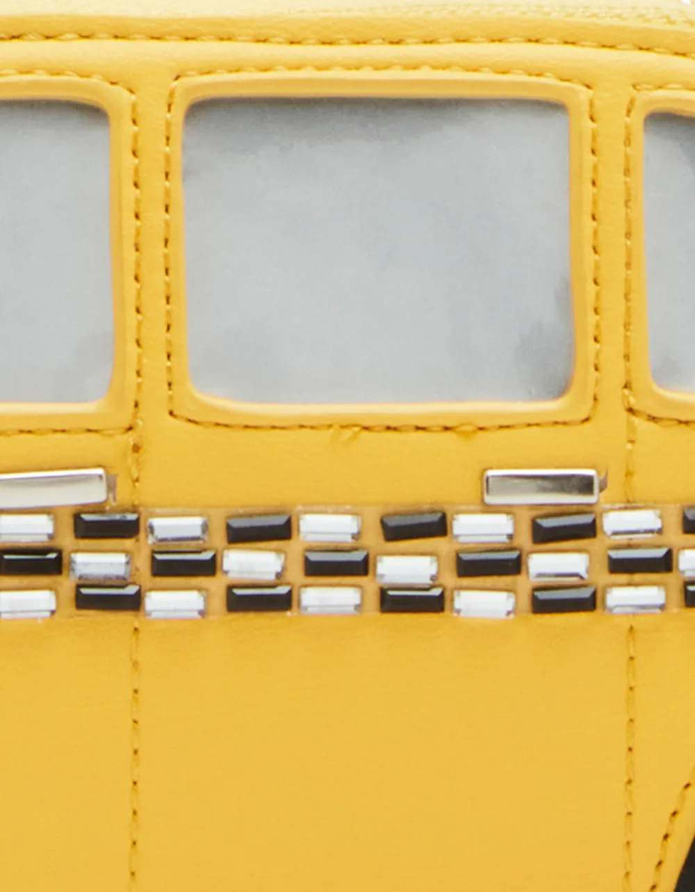 KITSCH FARE PLAY TAXI CROSSBODY YELLOW