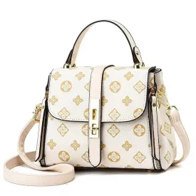 luxury design 2024 New Texture Printed Live Streaming Style, Stylish And Cute, Simple Small Square Bag, One Shoulder Crossbody luxury design