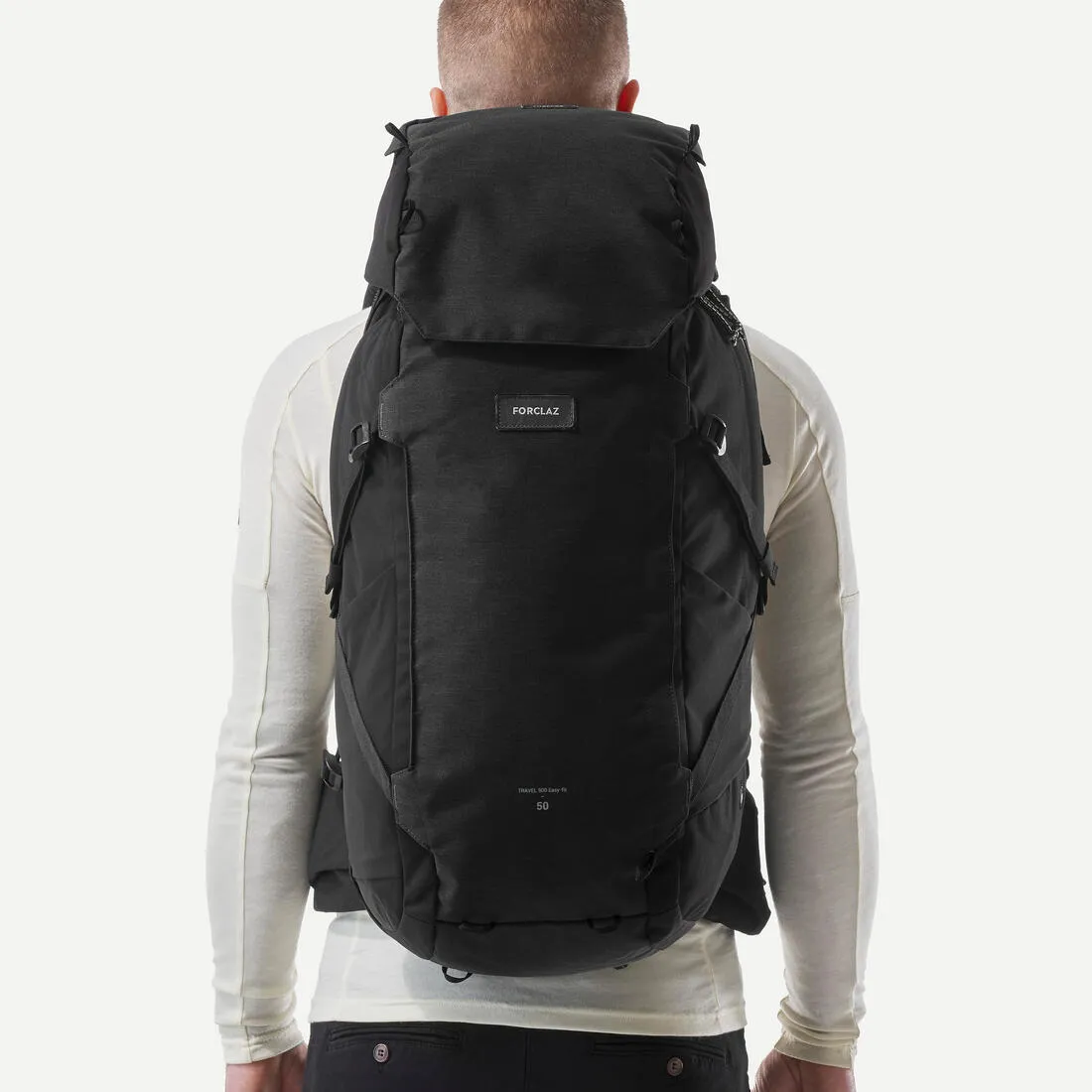 Men's Trekking Backpack Suitcase Opening 50 6L - Travel 900
