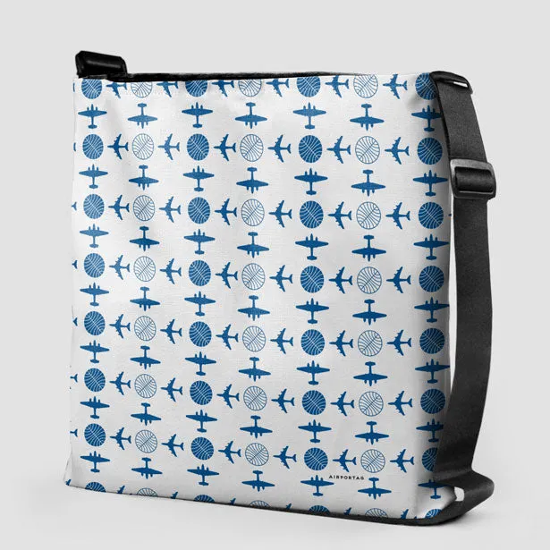 Pan Am Plane Pattern - Tote Bag