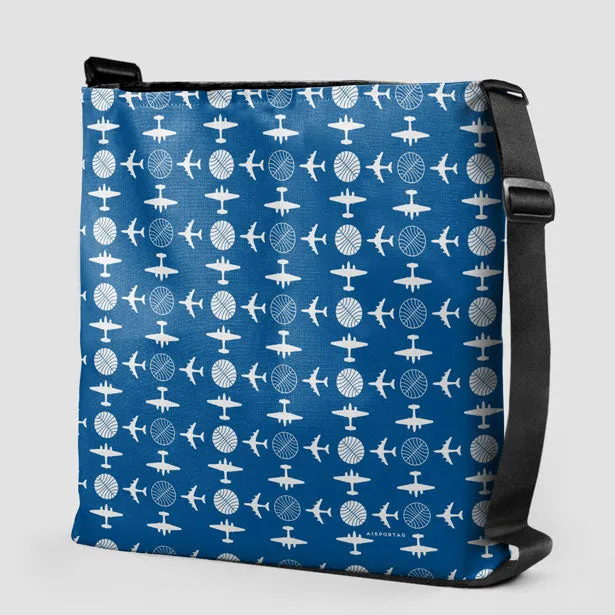 Pan Am Plane Pattern - Tote Bag