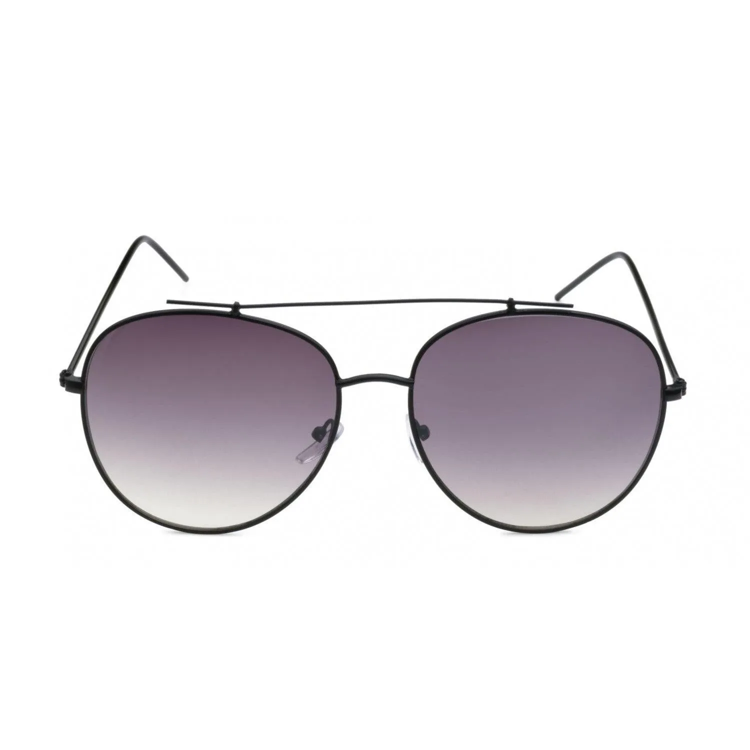 "READY" Round Metal Sunglasses