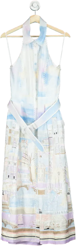 Rebecca Vallance Multicolour Sleeveless Dress UK 14