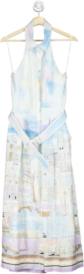 Rebecca Vallance Multicolour Sleeveless Dress UK 14
