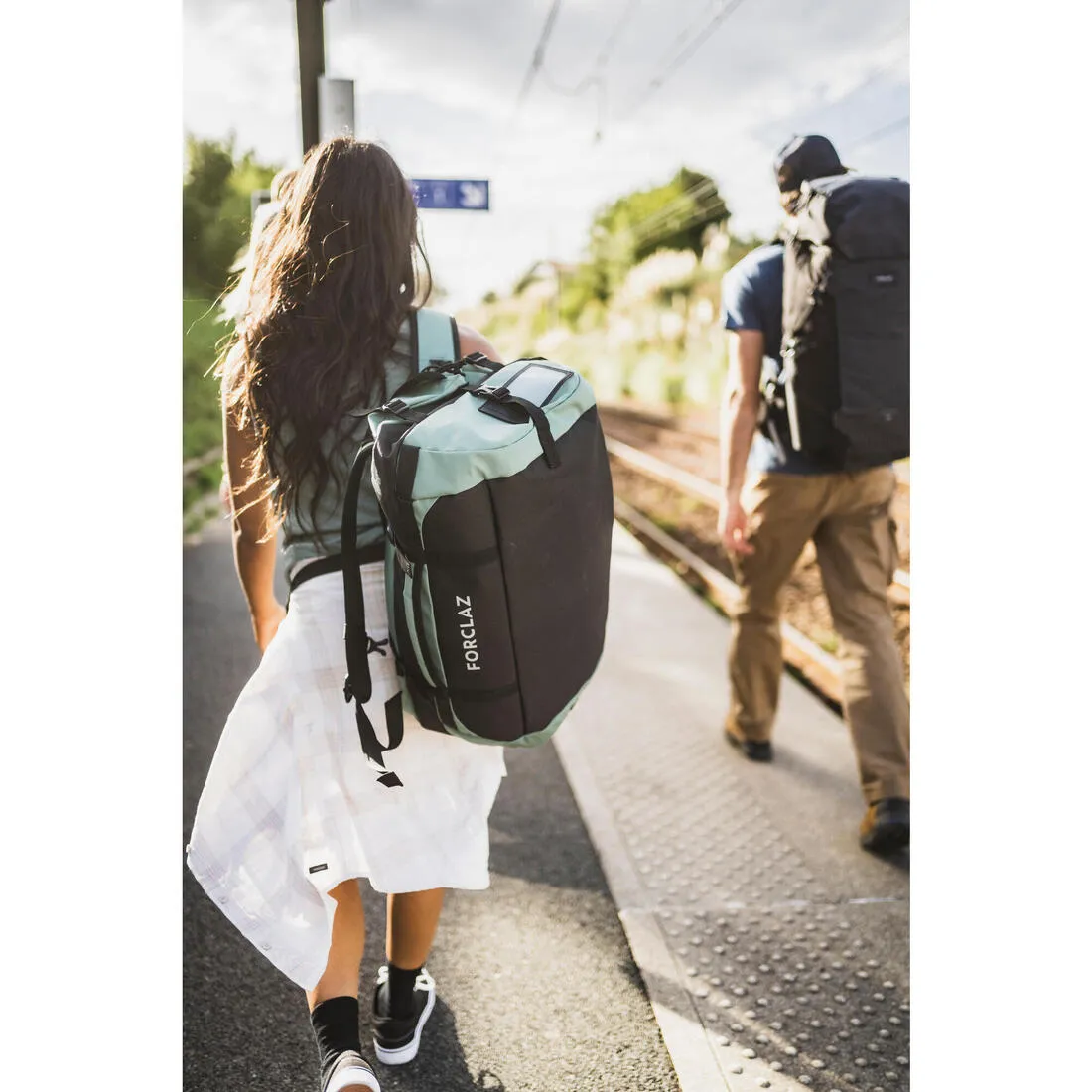 Trekking Carry Bag - 30 L to 40 L - DUFFEL 500 EXTEND