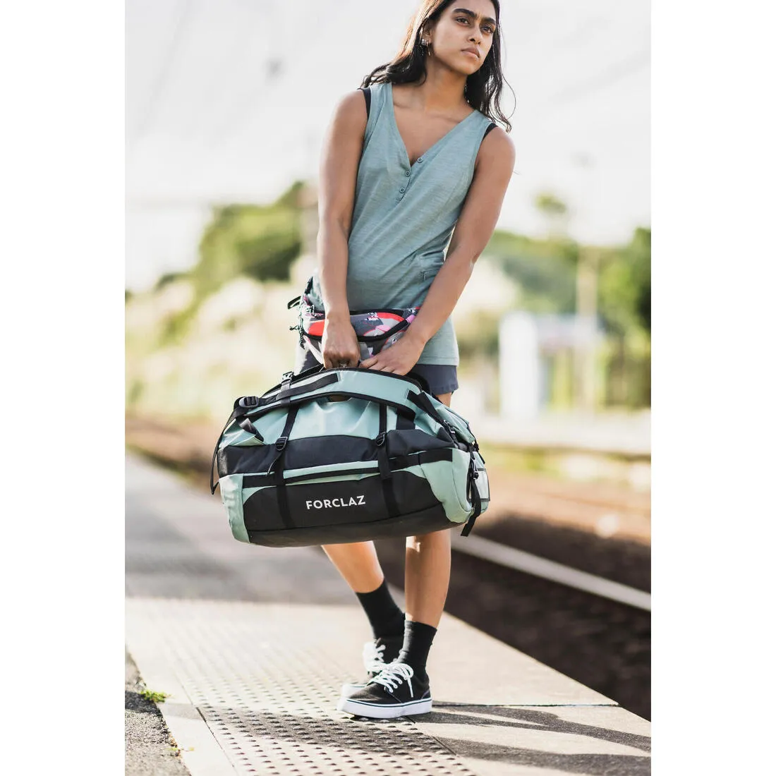 Trekking Carry Bag - 30 L to 40 L - DUFFEL 500 EXTEND
