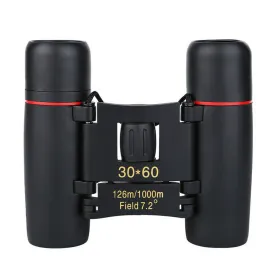 US 1-2 Pc 30x60 Zoom Portable Binoculars Waterproof Hunting Day Night Vision