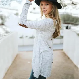 Wild Lavril Tee in Gray