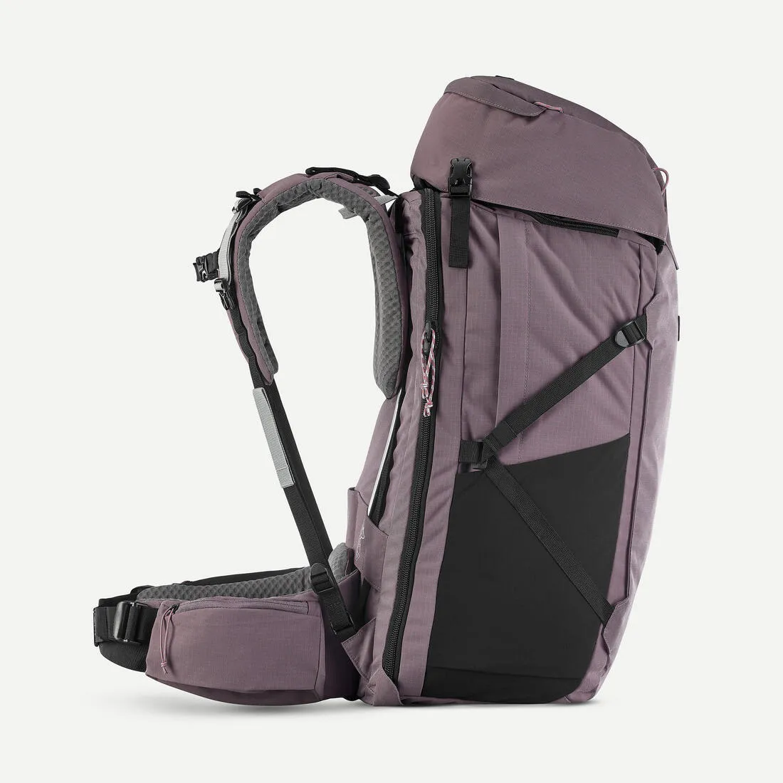 Women’s Travel Trekking Backpack with Suitcase Opening Travel 900 60 6 L