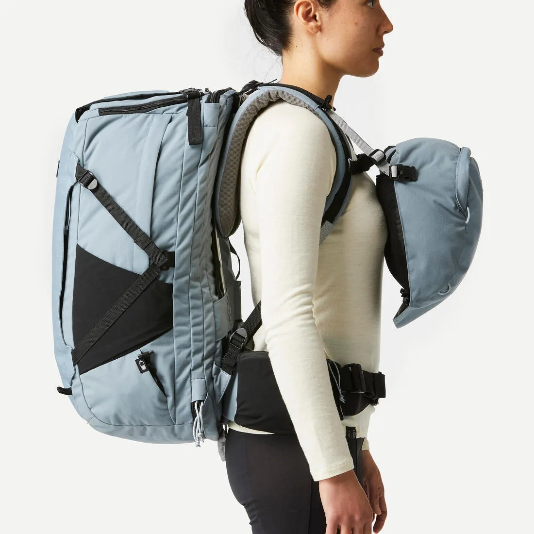 Women's Trekking Backpack Suitcase Opening 50  6L - Travel 900